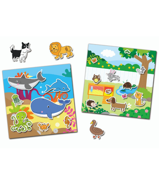 Galt Reusable Sticker Book // Animals