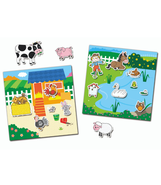 Galt Reusable Sticker Book // Farm