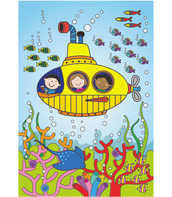Galt Water Magic Sihirli Su Boyama Kitap // Under The Sea