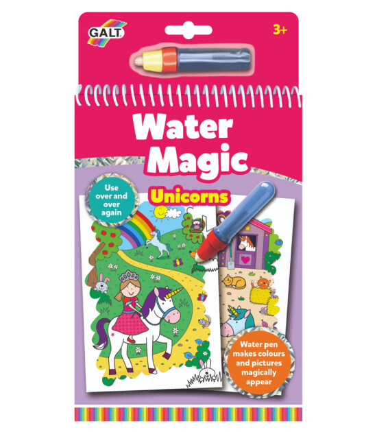 Galt Water Magic Sihirli Su Boyama Kitap // Unicorns