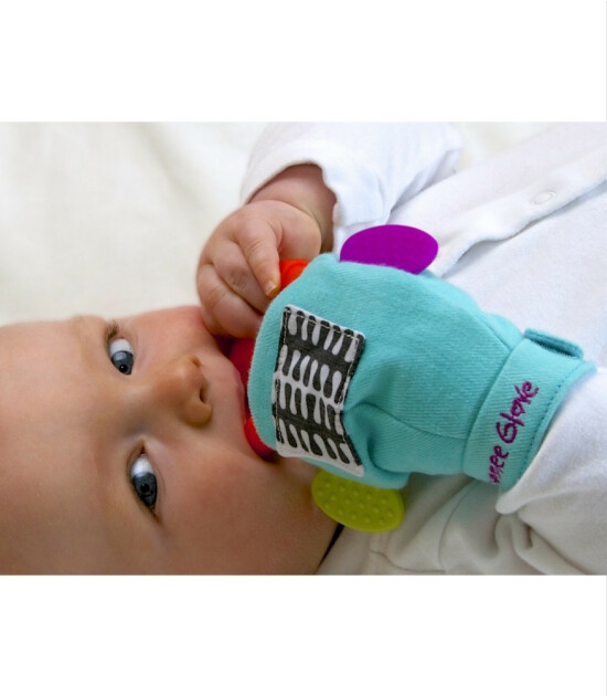 Gummee Glove Plus Diş Kaşıyıcı Eldiven (Turkuaz)