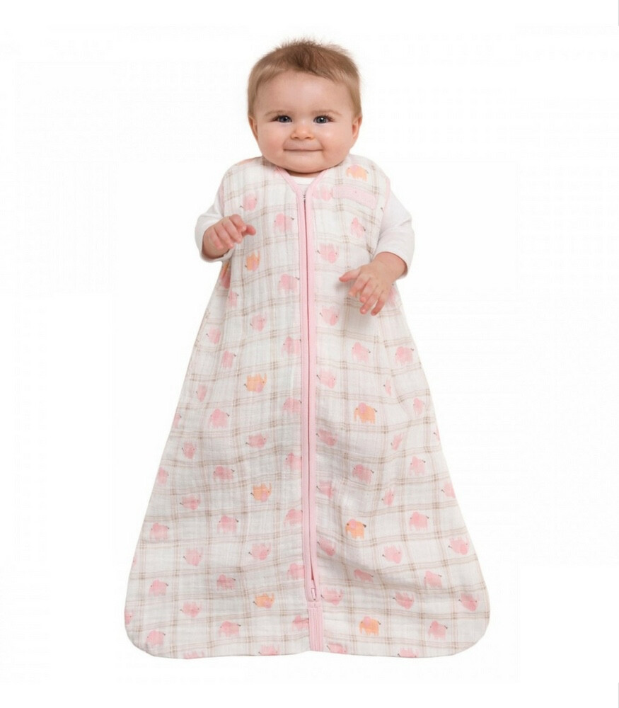 HALO® SleepSack® Müslin Torba Uyku Tulumu (Fil) Keyif