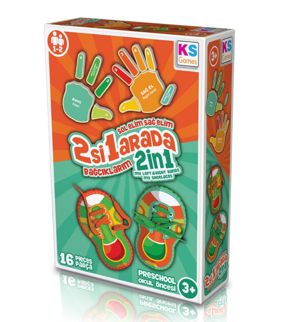 KS Games 2 si 1 Arada Oyun // Bağcıklar ve Parmaklar