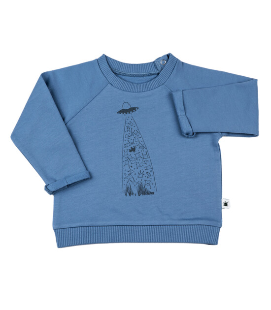 Little Yucca ''Comet'' Sweatshirt (Sonsuz Mavi)
