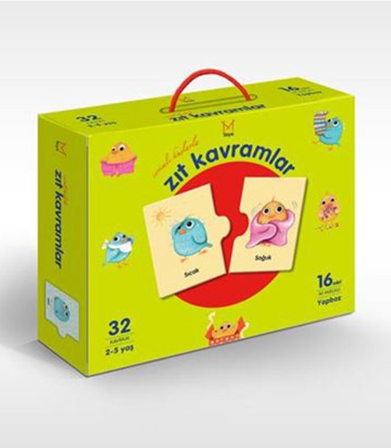 Mikado Kutulu Bebek Yapboz Zıt Kavramlar (25 Yaş) Keyif