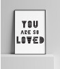 Olive & Mom Poster - You Are So Loved