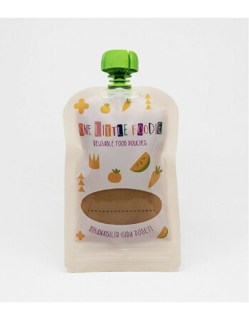One Little Foodie Yıkanabilir Gıda Poşeti (5 Adet)