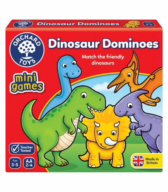 Orchard Toys Mini Games // Dinosaur Dominoes