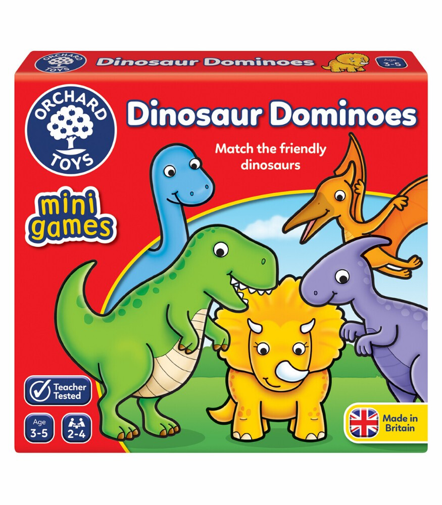 Orchard Toys Mini Games // Dinosaur Dominoes Keyif Bebesi Kids & Toys