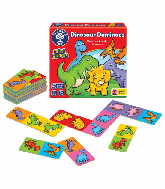 Orchard Toys Mini Games // Dinosaur Dominoes