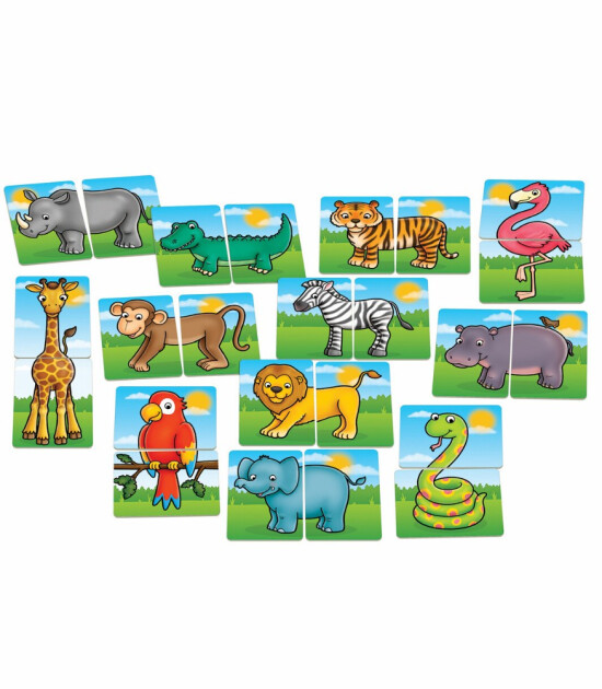 Orchard Toys Eşleştirme Kart // Jungle Heads & Tails