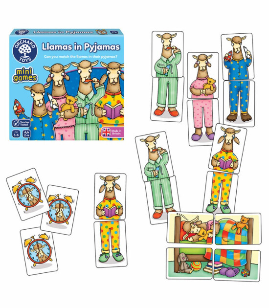 Orchard Toys Mini Games // Llamas in Pyjamas