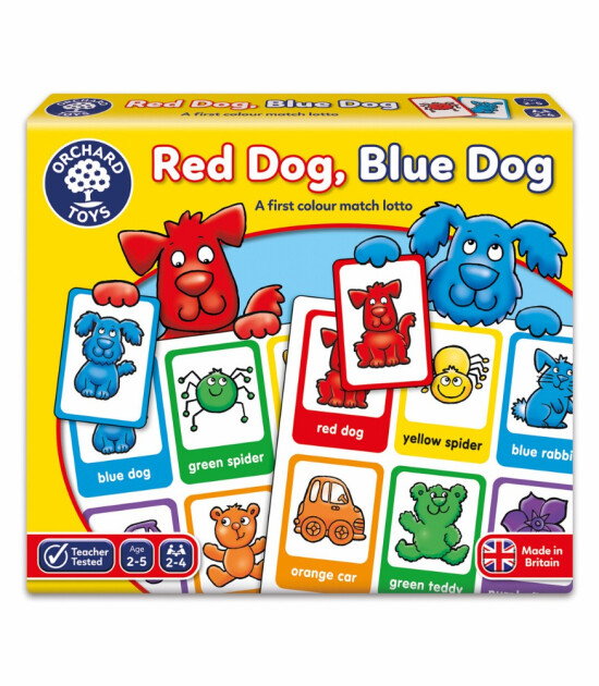 Orchard Toys Red Dog Blue Dog