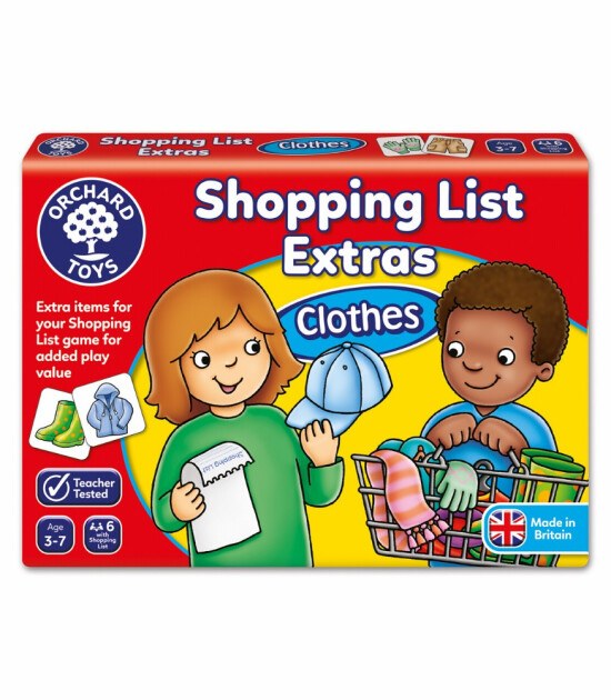 Orchard Toys Mini Games Shopping List // Clothes