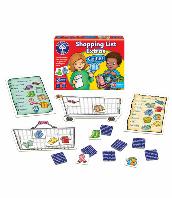 Orchard Toys Mini Games Shopping List // Clothes