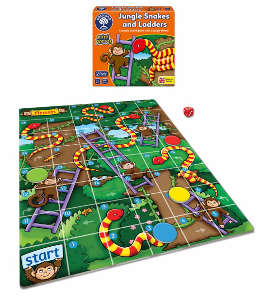 Orchard Toys Mini Games // Snakes and Ladders