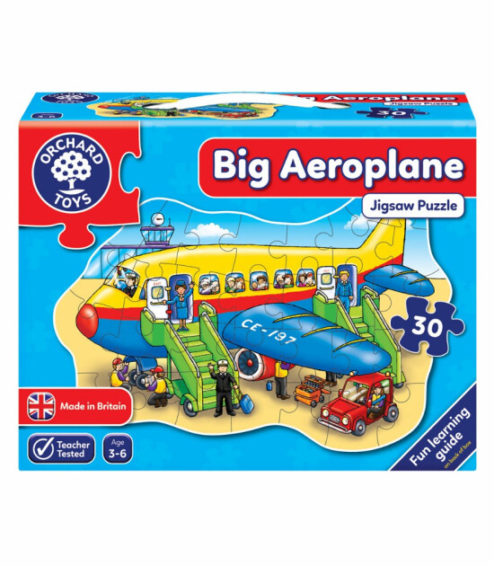 Orchard Toys Büyük Uçak Puzzle