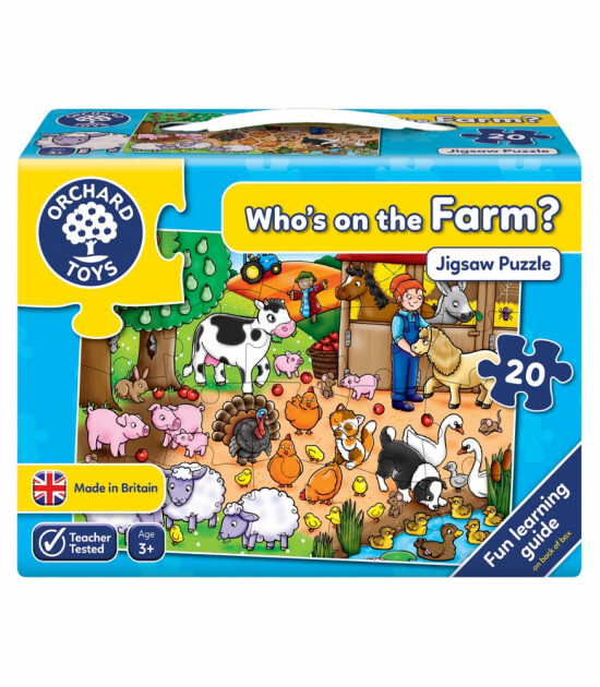 Orchard Toys Çiftlikte Kimler Var? Puzzle