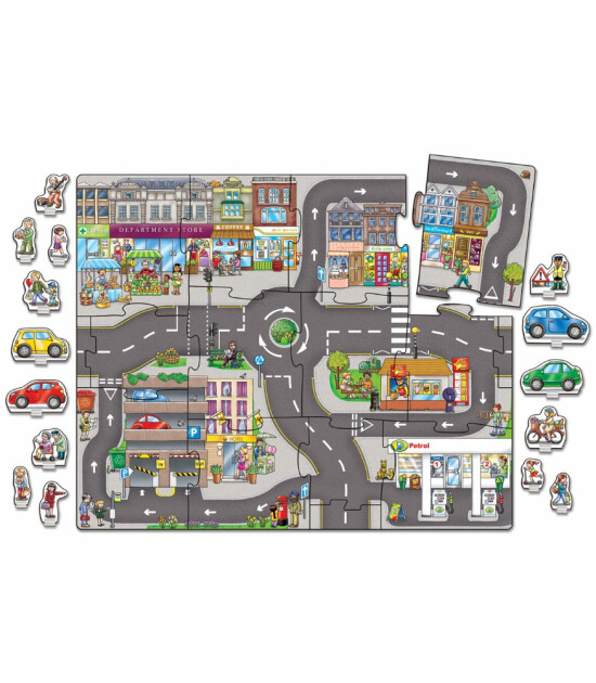 Orchard Toys Dev Şehir Puzzle