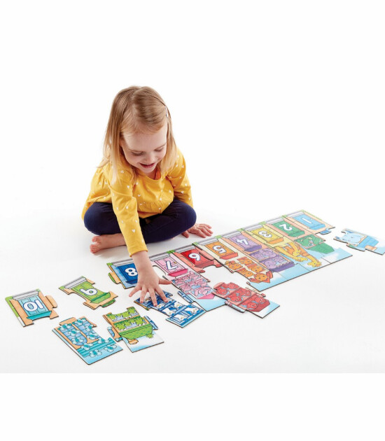 Orchard Toys Puzzle // Number Street (2 Parça)