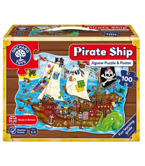 Orchard Toys Puzzle // Pirate Ship (100 Parça)