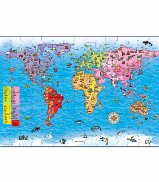 Orchard Toys Puzzle (150 Parça) // World Map