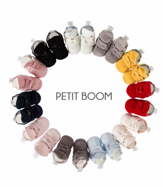 Petit Boom Patik (Beyaz-Mavi)