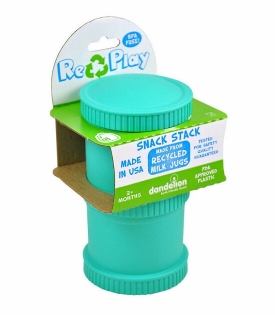Re-Play Atıştırma Kutusu ve Saklama Kabı // Su Yeşili