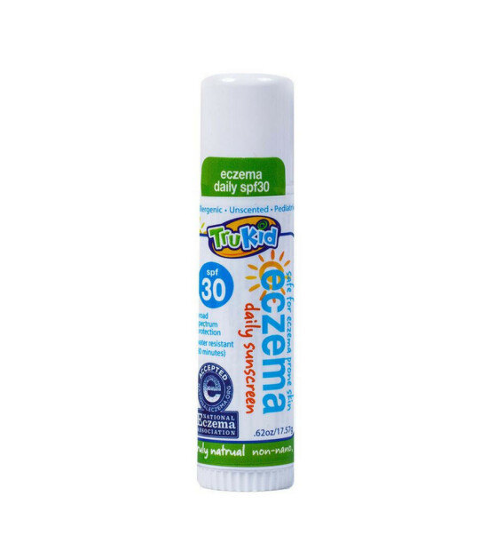 TruKid Egzema Daily Spf 30+ Faktör Water Resistant Unscented Yüz&Vücut Güneş Koruyucu Stick