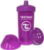 TwistShake Kid Cup Damlatmaz Suluk Mor (360 ml)