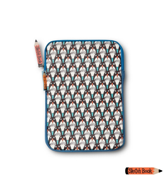 Tyrrell Katz & Nicky James Sketchbook Mini Tablet Kılıfı // Penguin
