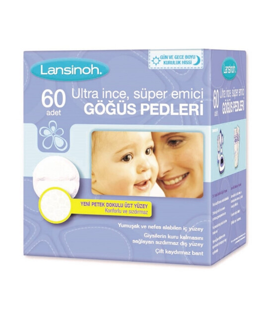 Lansinoh Göğüs Pedi (60 Adet)