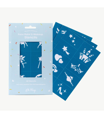 Oh Flossy Yapışkanlı Yüz Boyama Şekilleri