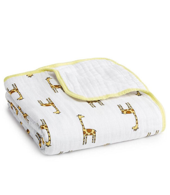 aden + anais Dream Blanket Müslin Battaniye (Jungle Jam - Giraffe)