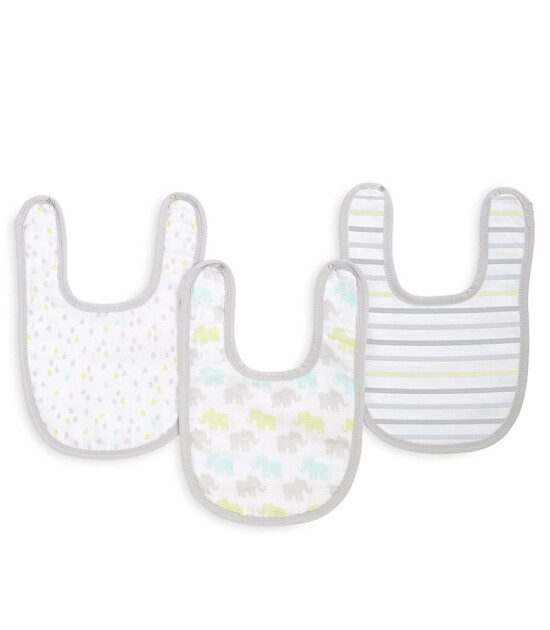 aden + anais 3'lu Ideal Baby Müslin Önlük Takımı (Dreamy)