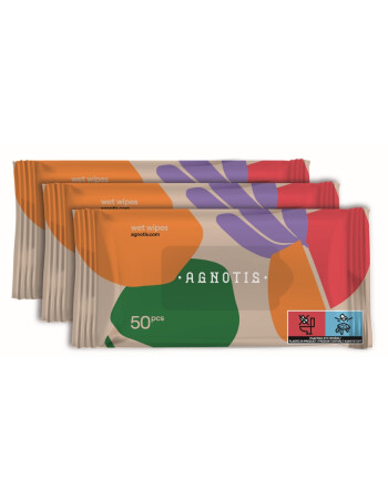 Agnotis Baby Wipes Islak Mendil (50 Adet * 3 Paket)