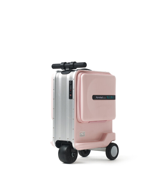 Airwheel SE3 MiniT Elektrikli Binilebilir Scooter Valiz // Pembe