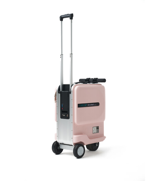 Airwheel SE3 MiniT Elektrikli Binilebilir Scooter Valiz // Pembe