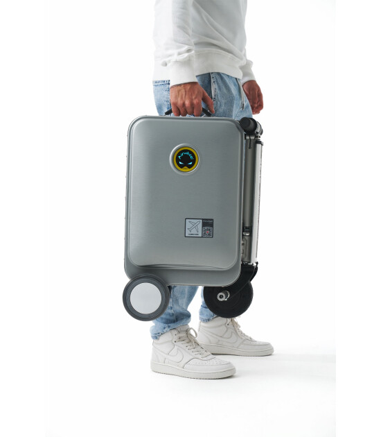 Airwheel SE3S Elektrikli Binilebilir Scooter Valiz // Gri