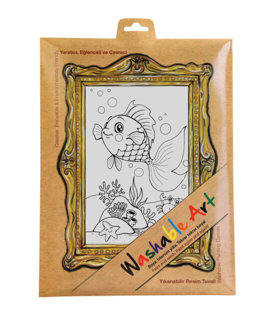 Funny Mat - Washable Art // Balık
