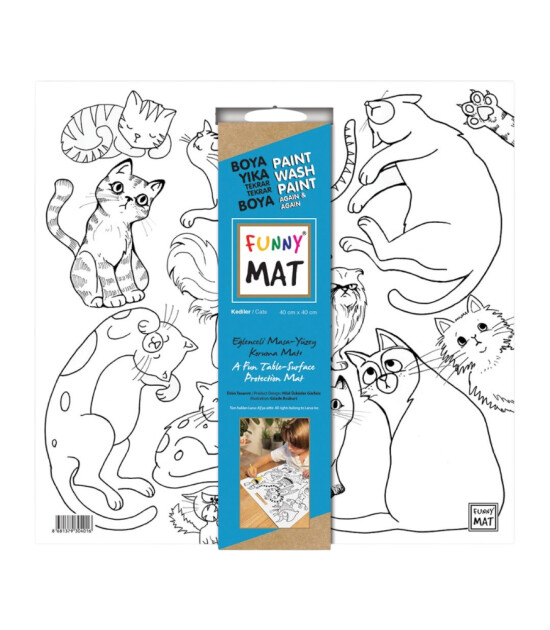 Funny Mat - Kare // Kediler