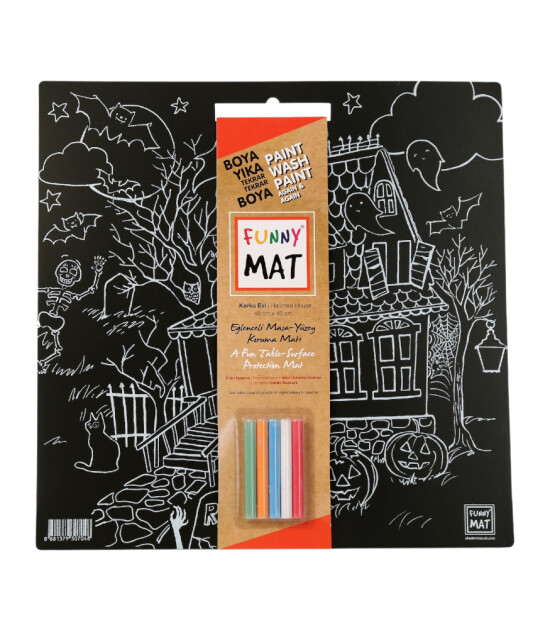 Funny Mat Black (Tebeşirli) // Korku Evi