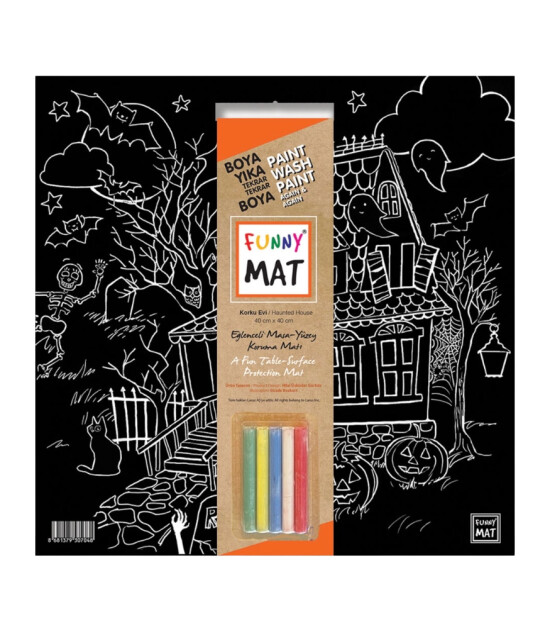 Funny Mat Black (Tebeşirli) // Korku Evi