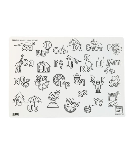 Funny Mat // Alfabe - İngilizce