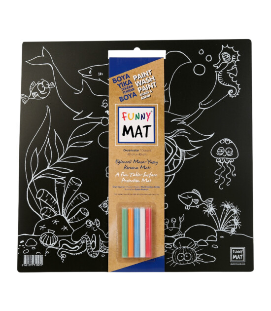 Funny Mat Black (Tebeşirli) // Okyanus