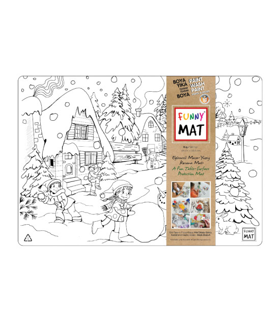 Funny Mat - %95 Geri Dönüşümlü // Kış