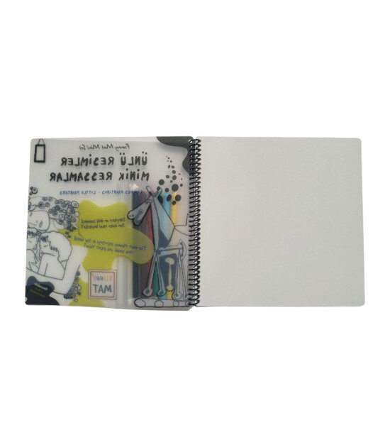 Funny Mat - Mini Set (Kalemli) // Ünlü Resimler Minik Ressamlar