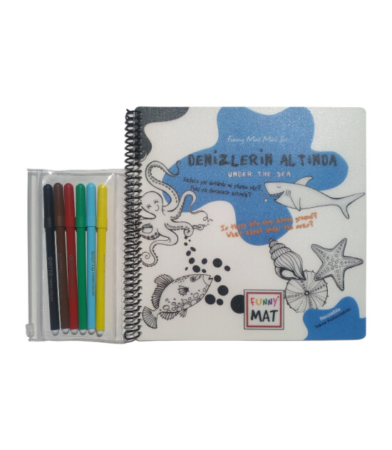 Funny Mat - Mini Set (Kalemli) // Denizlerin Altında