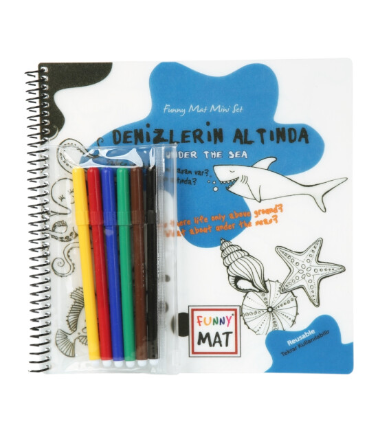Funny Mat - Mini Set (Kalemli) // Denizlerin Altında