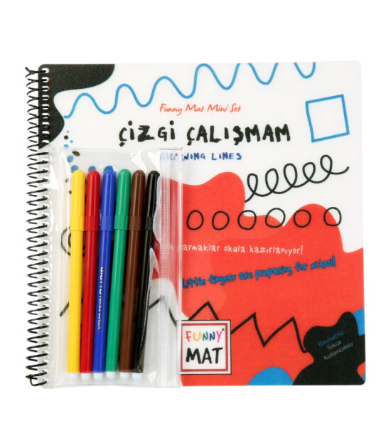 Funny Mat - Mini Set (Kalemli) // Çizgi Çalışmam